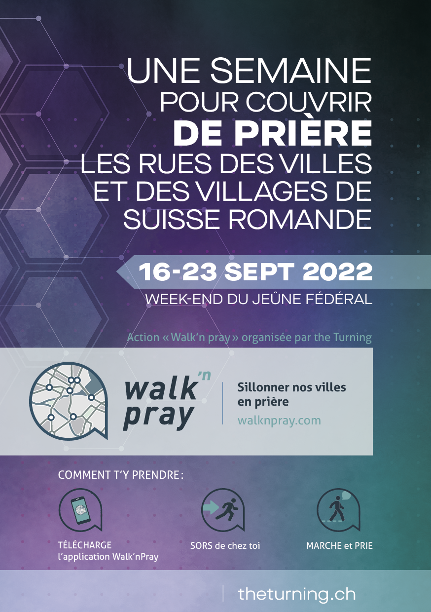 Une semaine pour sortir de chez toi et aller prier dans les rues de ton quartier, de ta ville ou de ton village !