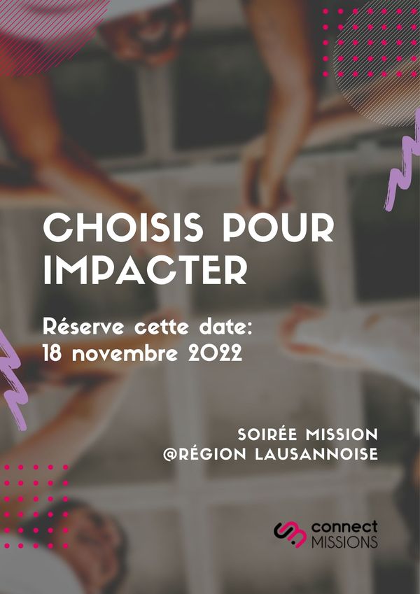 "Save the date" pour une soirée mission impactante !